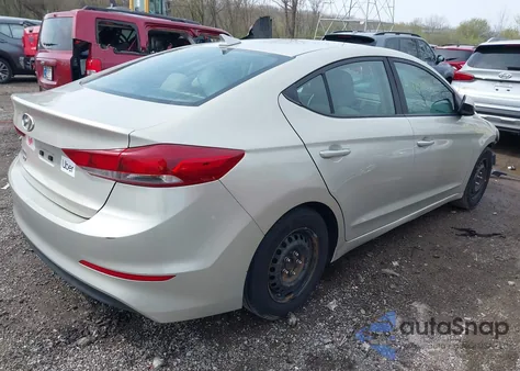 2017 Hyundai Elantra Se из США, поврежденный, VIN 5NPD74LF2HH127481